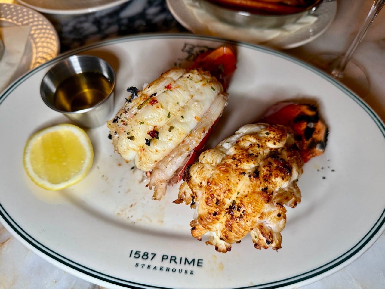 Lobster tails at 1587 prime