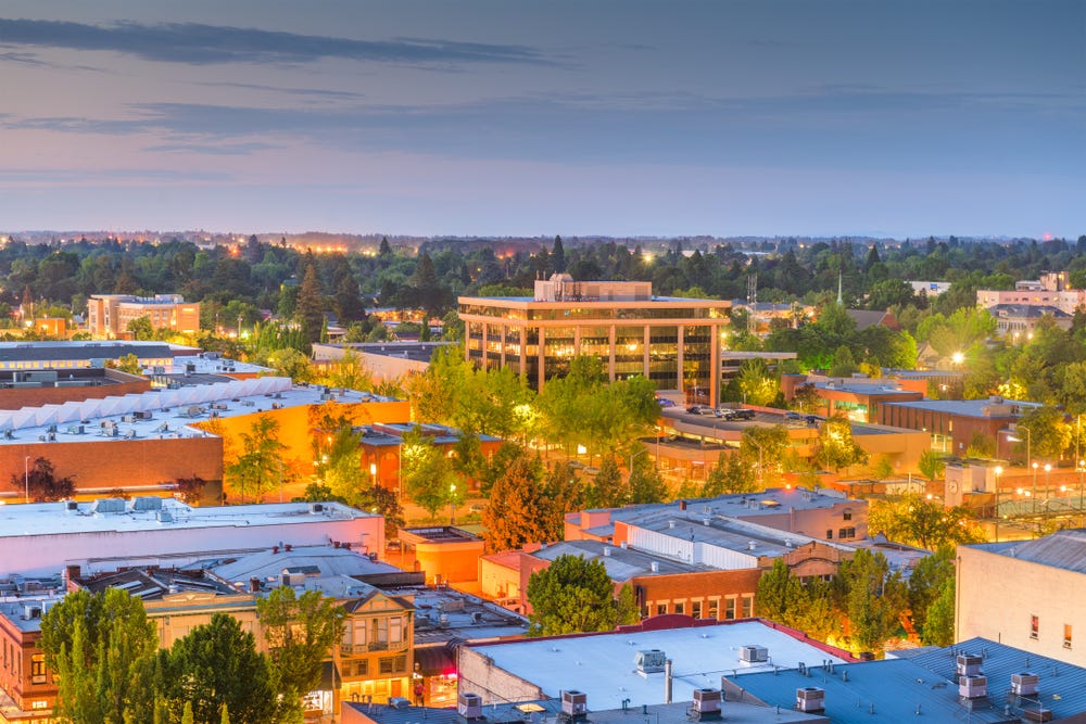 Salem, Oregon.