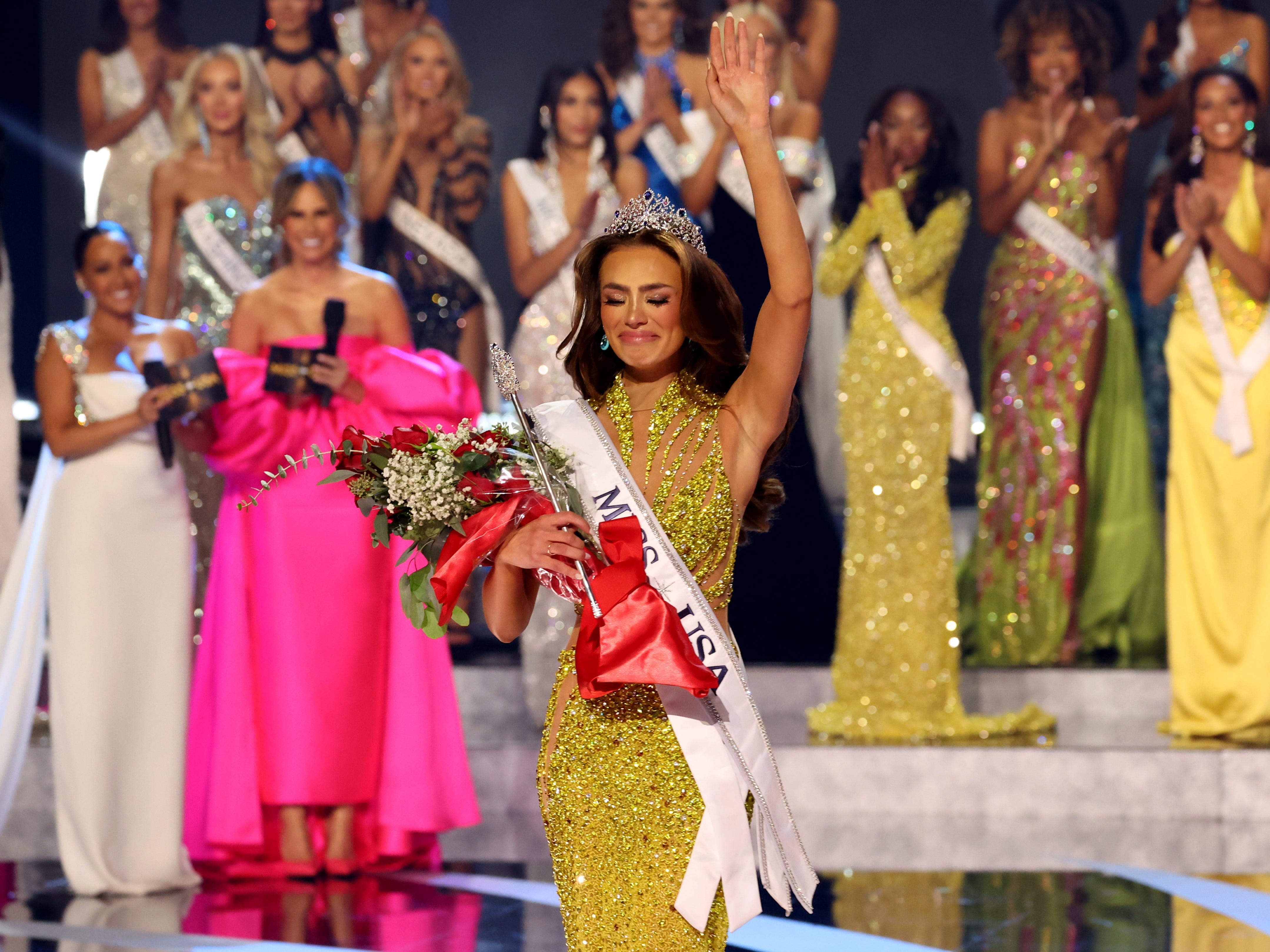 Miss Utah Noelia Voigt was crowned Miss USA in 2023.