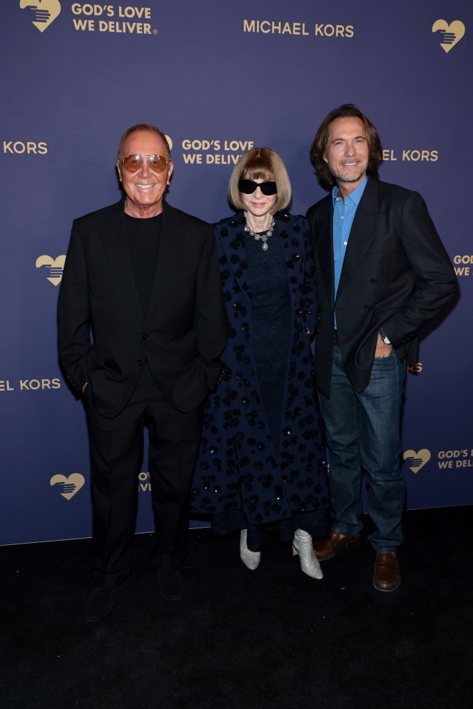 Michael Kors, Anna Wintour and Lance LePere attend the God’s Love We Deliver Golden Heart Awards