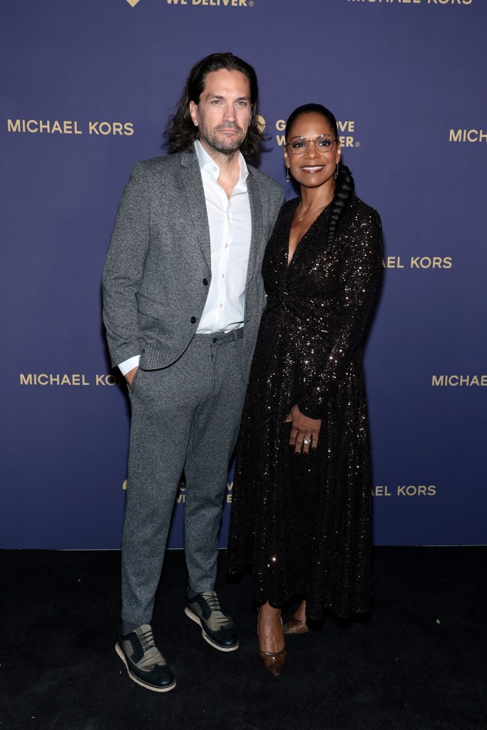 Will Swenson and honoree Audra McDonald