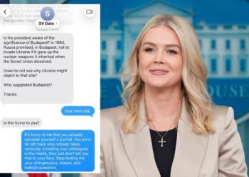 Karoline Leavitt slams lefty reporter’s ‘bulls–t’ questions in fiery text response