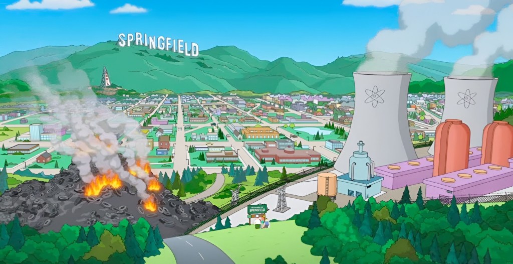 Springfield Fortnite Map Artwork