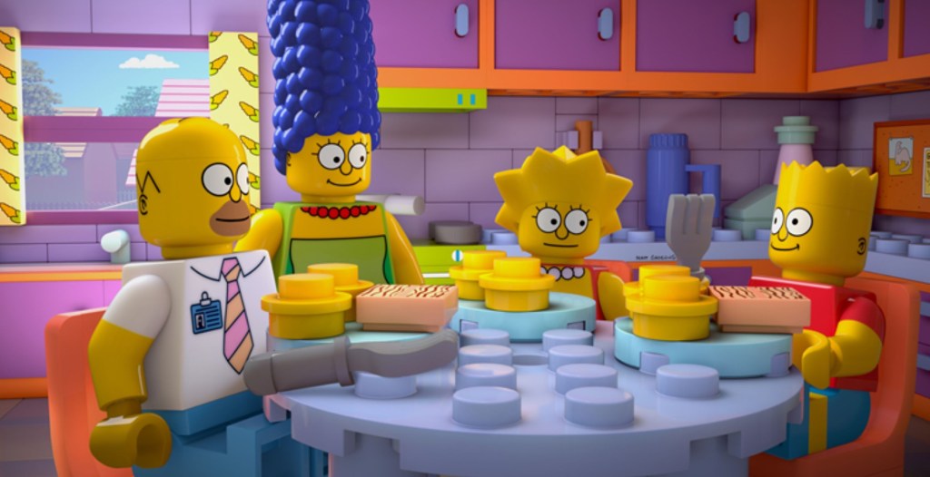 The Simpsons Fortnite LEGO Set