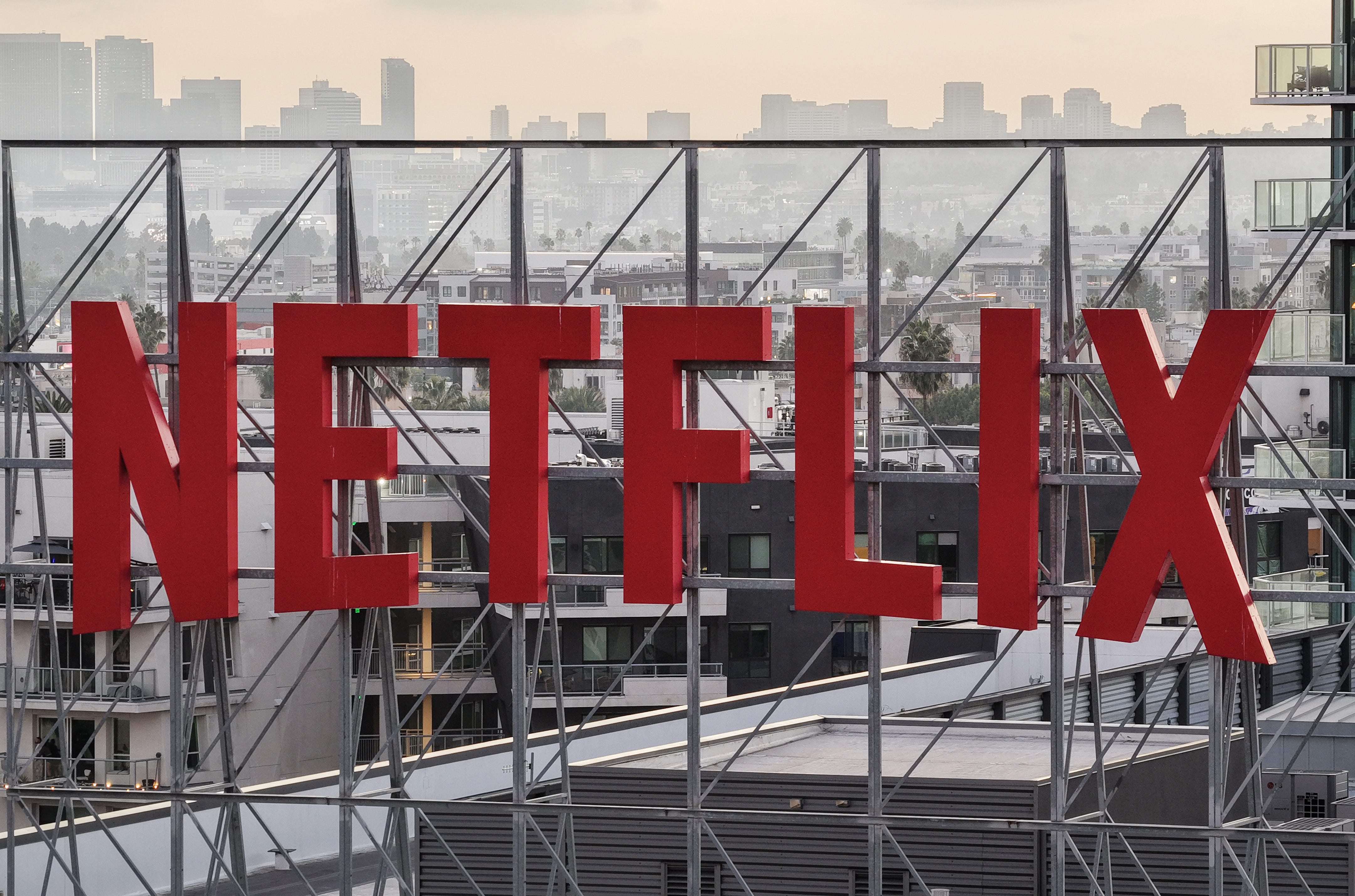 Netflix sign
