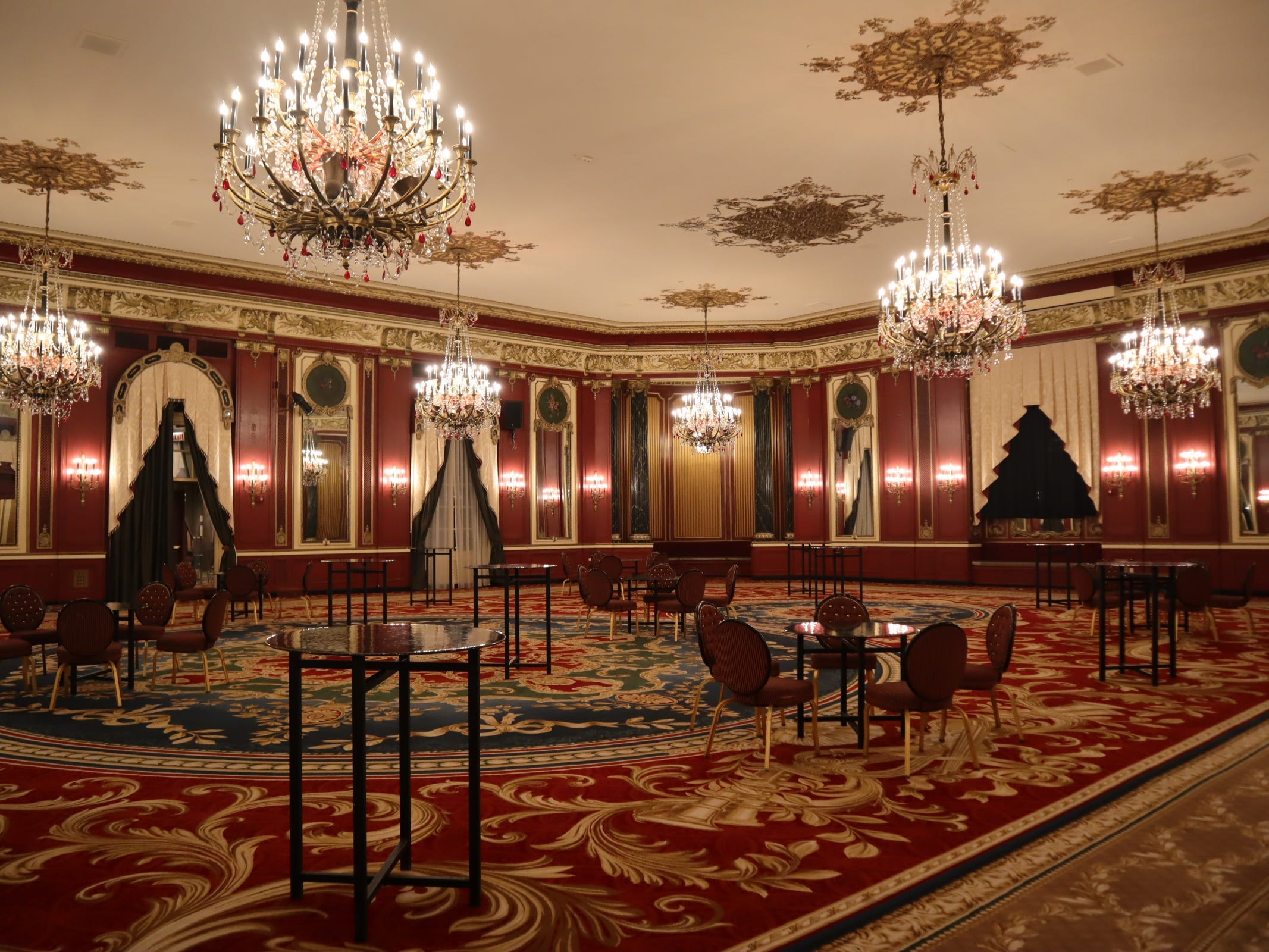 Palmer House Chicago Red Lacquer Room
