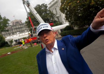 Trump Admits Just How Much of White House He Is Bulldozing