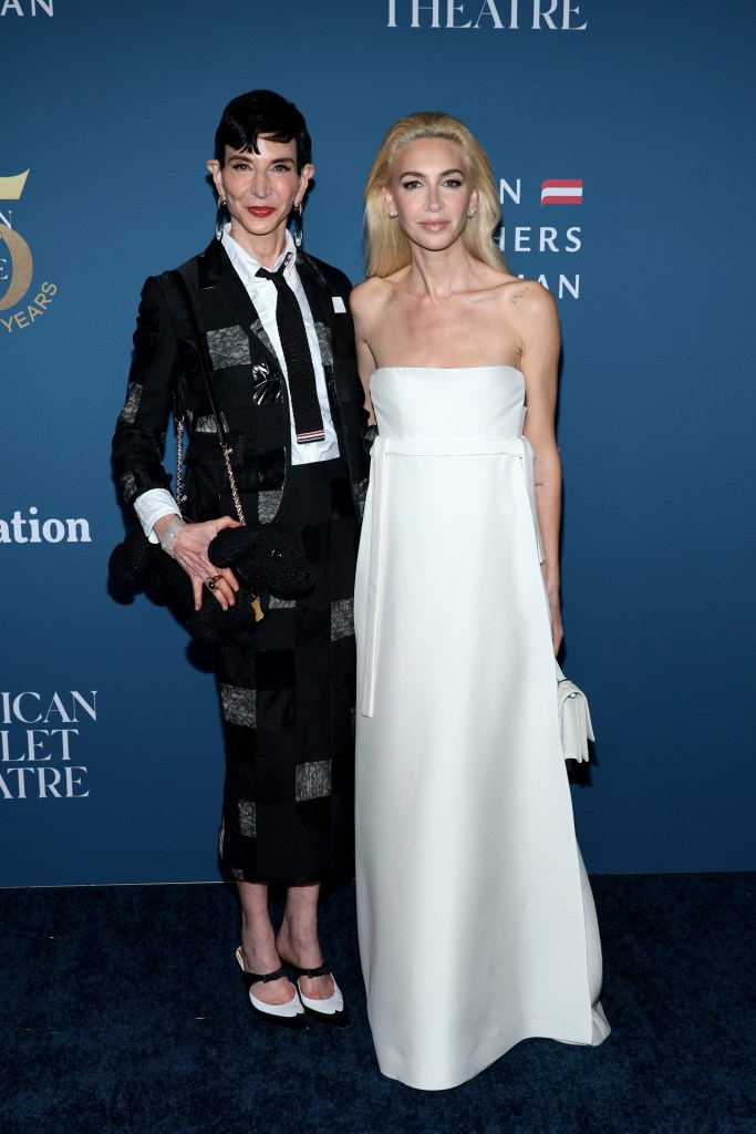 Amy Fine Collins and Sabine Getty, American Ballet Theatre 2025 Fall Gala 