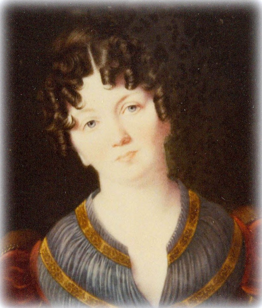 Illustration of Eliza Kortright Monroe Hay.