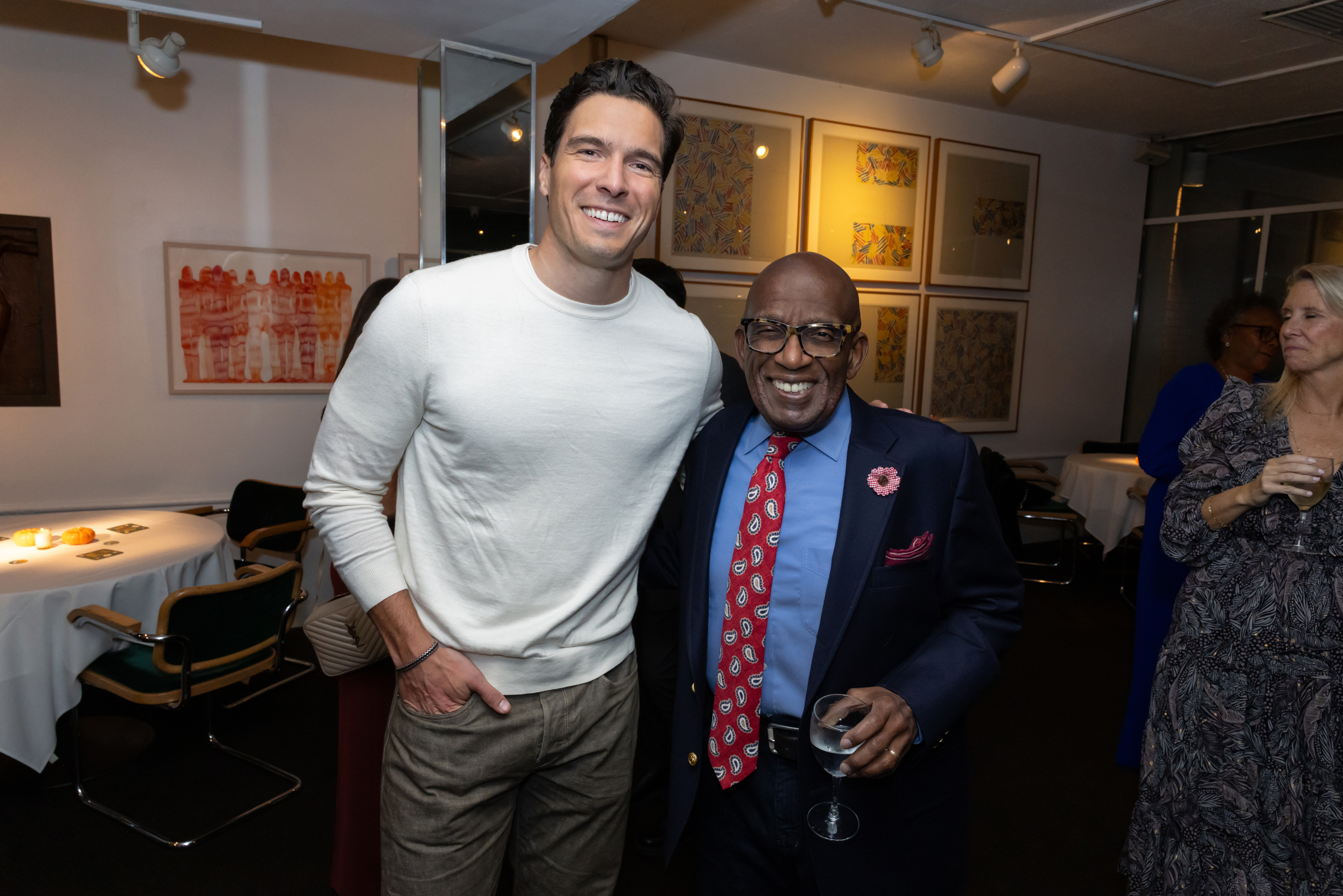 Will Reeve and Al Roker 