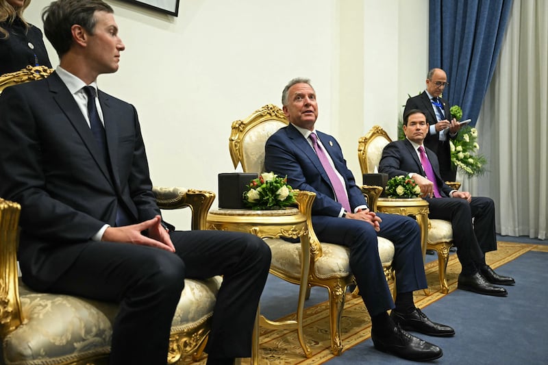 Witkoff, Rubio and Kushner