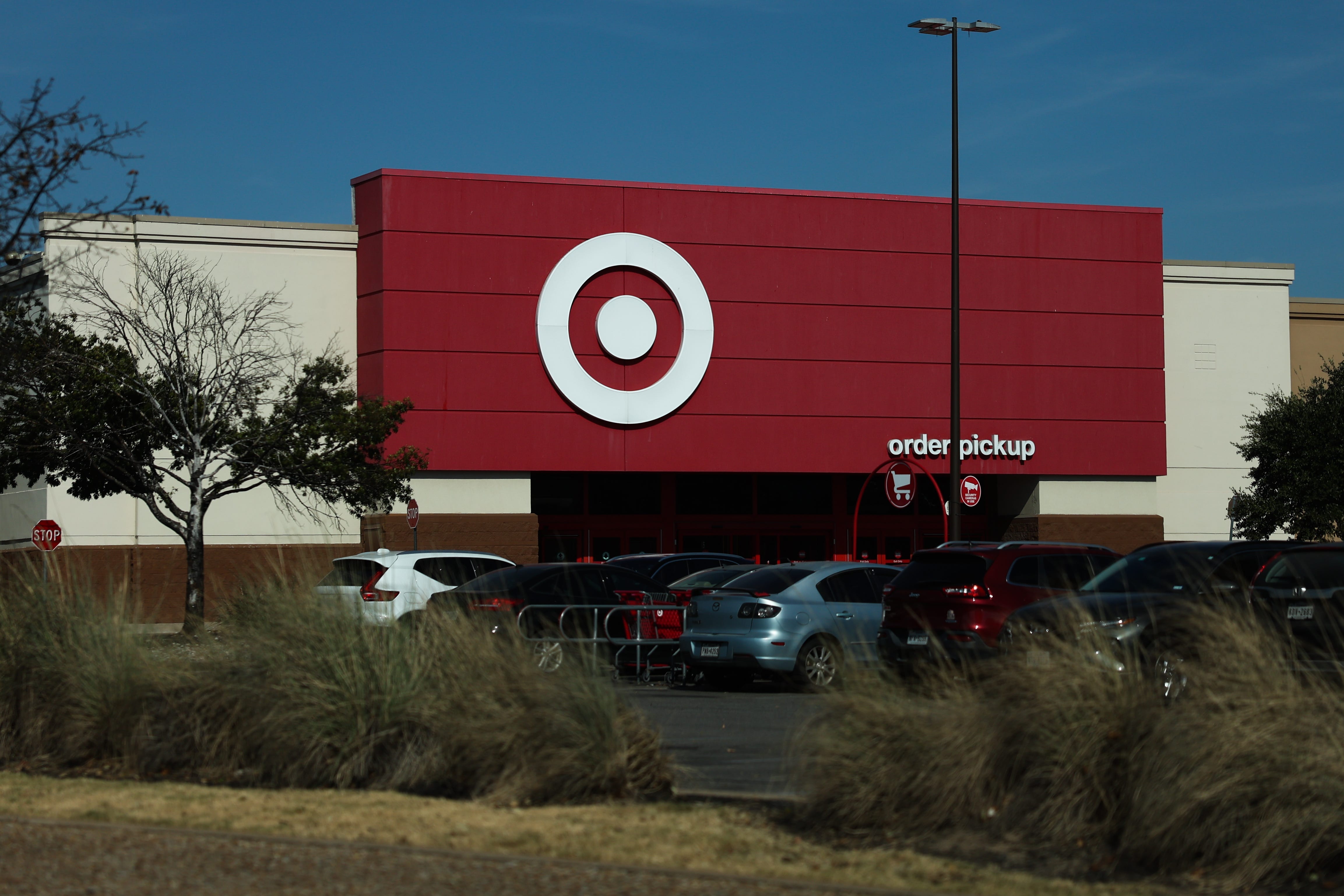 Target logo is seen in Austin, Texas