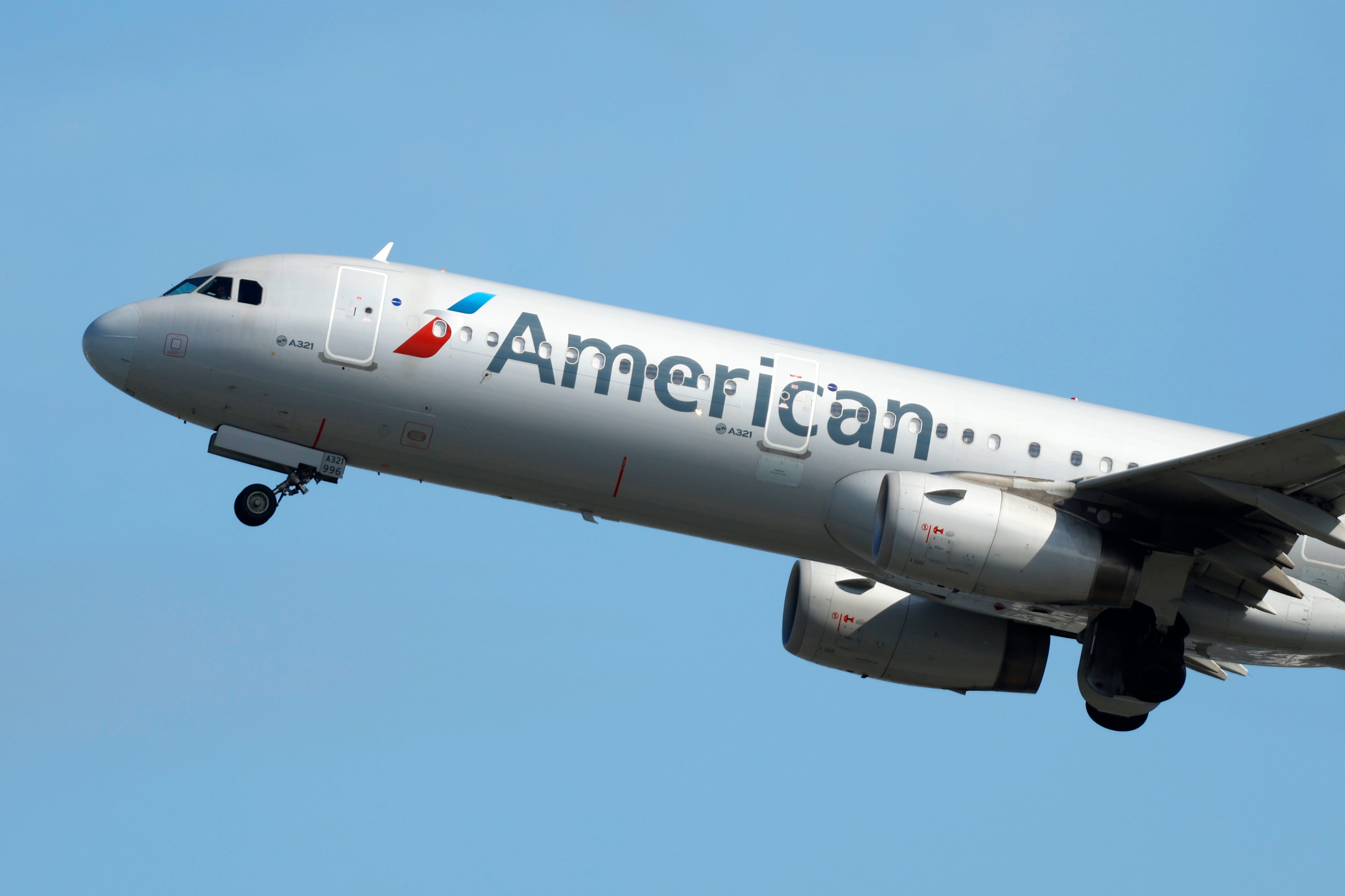 American Airlines plane