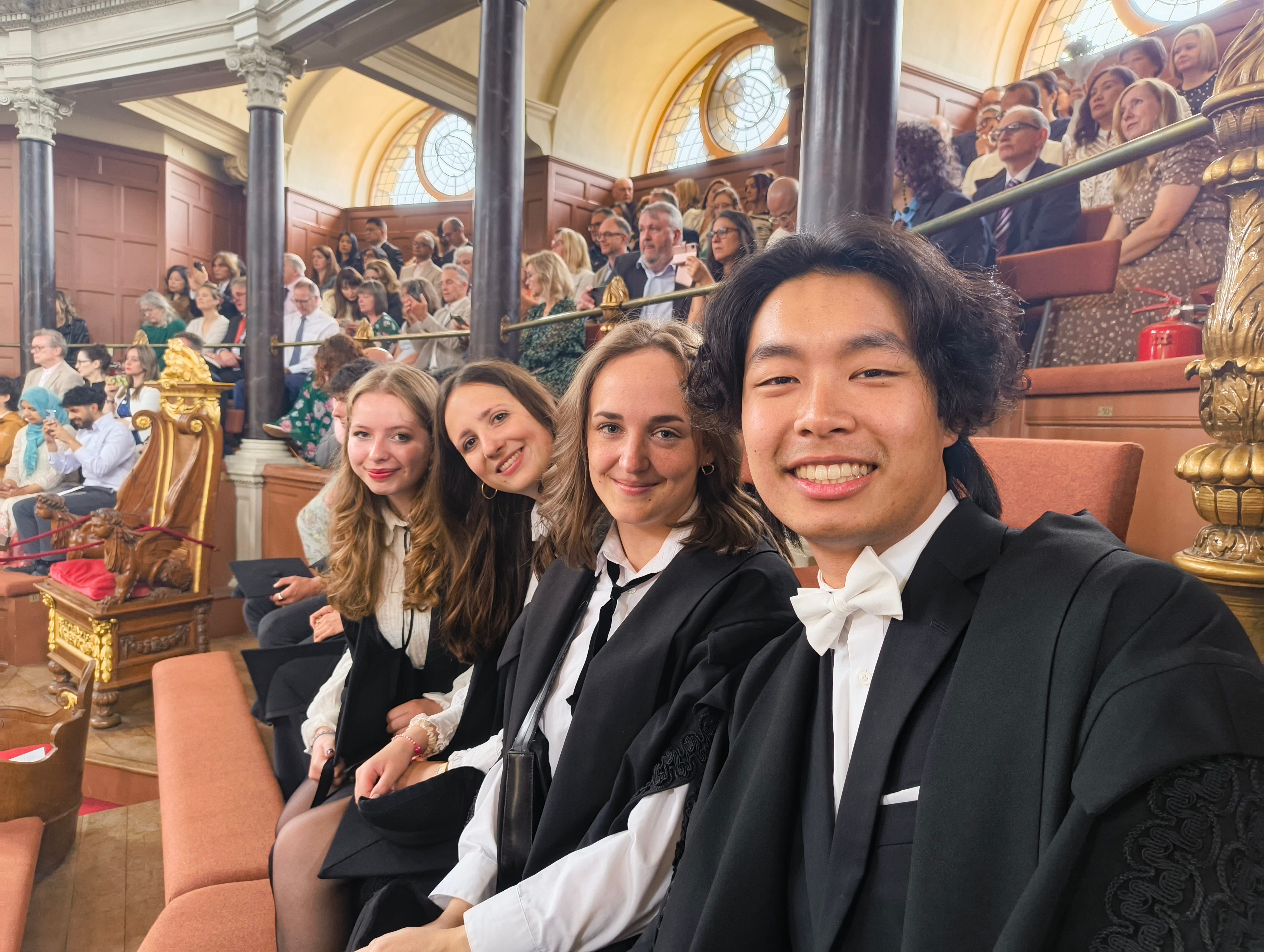 Raymond Zhao at the University of Oxford