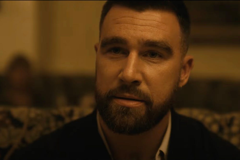Travis Kelce in the Grotesquerie trailer