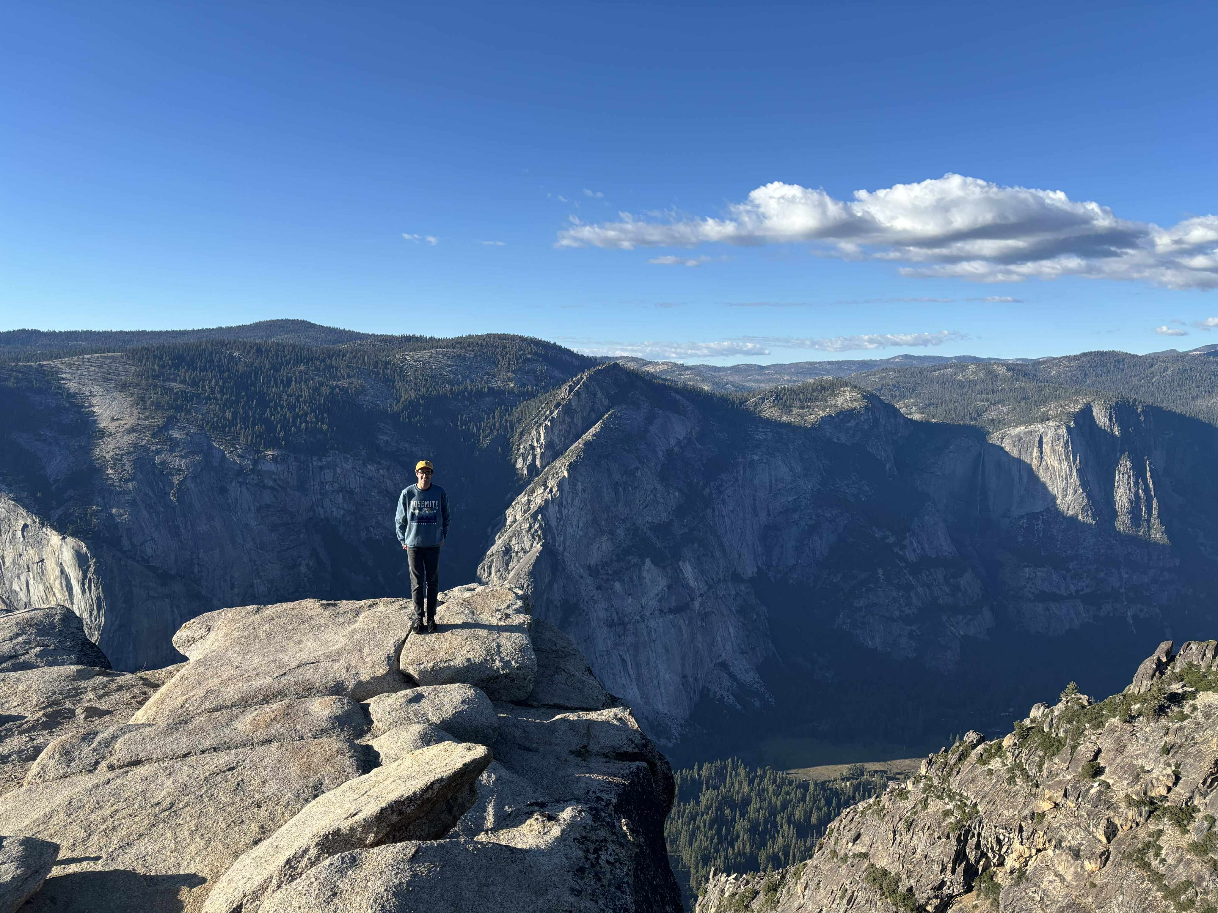 Noah Sheidlower at Yosemite