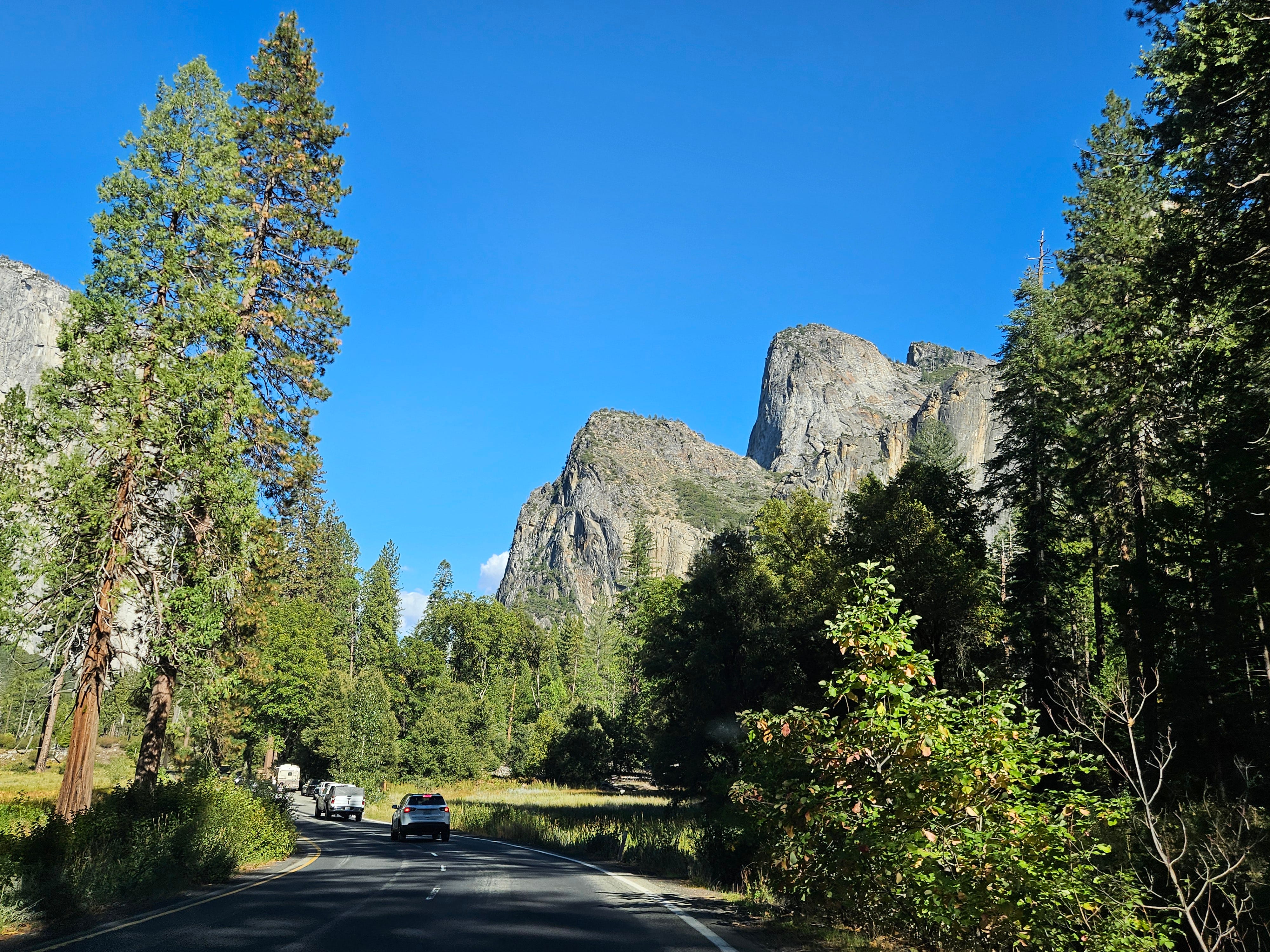 Road at Yosemite National Park