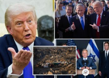 Trump says ‘I will’ visit Gaza, calls ‘respect’  for president ‘most important factor’ in peace deal