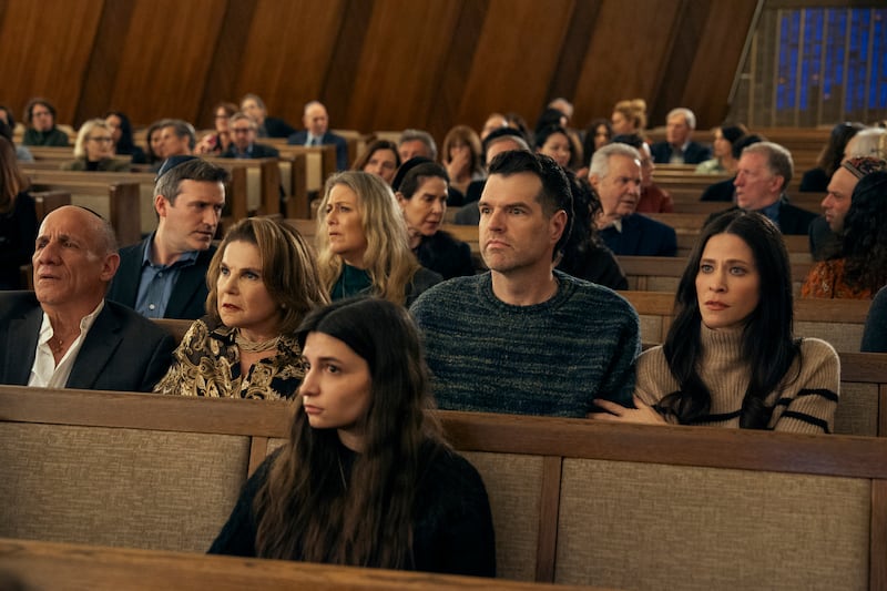 Paul Ben-Victo, Tovah Feldshuh, Timothy Simons and Jackie Tohn