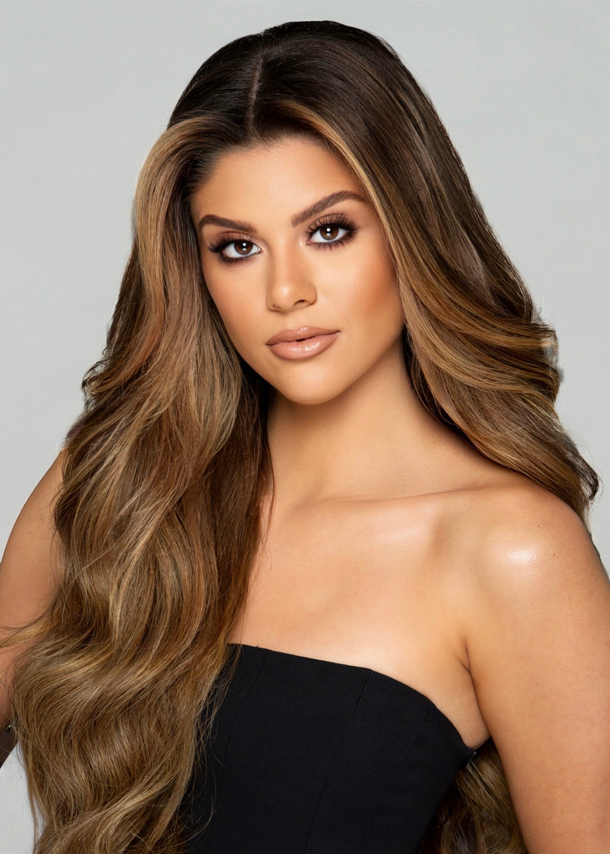 A headshot of Miss Illinois 2025 Nikolina Vujcic.