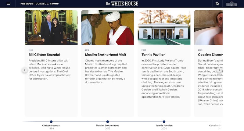 White House website
