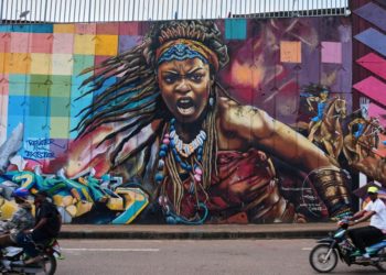 ‘Our reality, our values’: Graffiti finds growing acceptance in West Africa