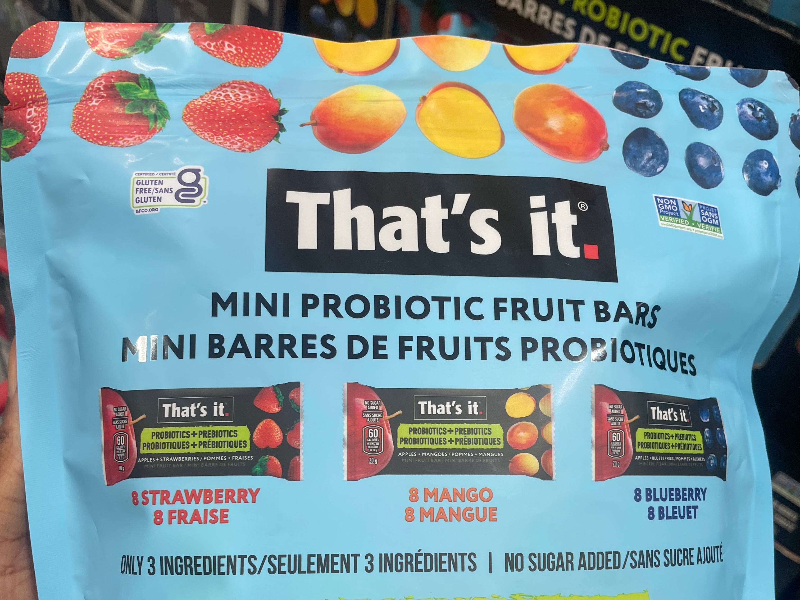 A bag of That's It fruit bars.