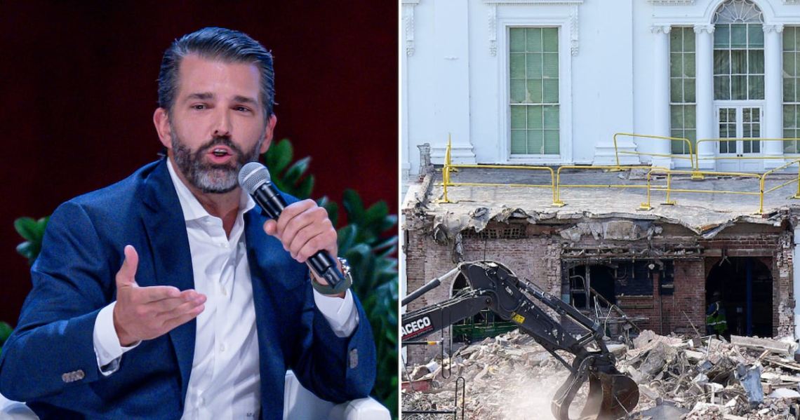 Don Jr. Defends Dad’s White House Teardown With Vile Attack on Michelle Obama