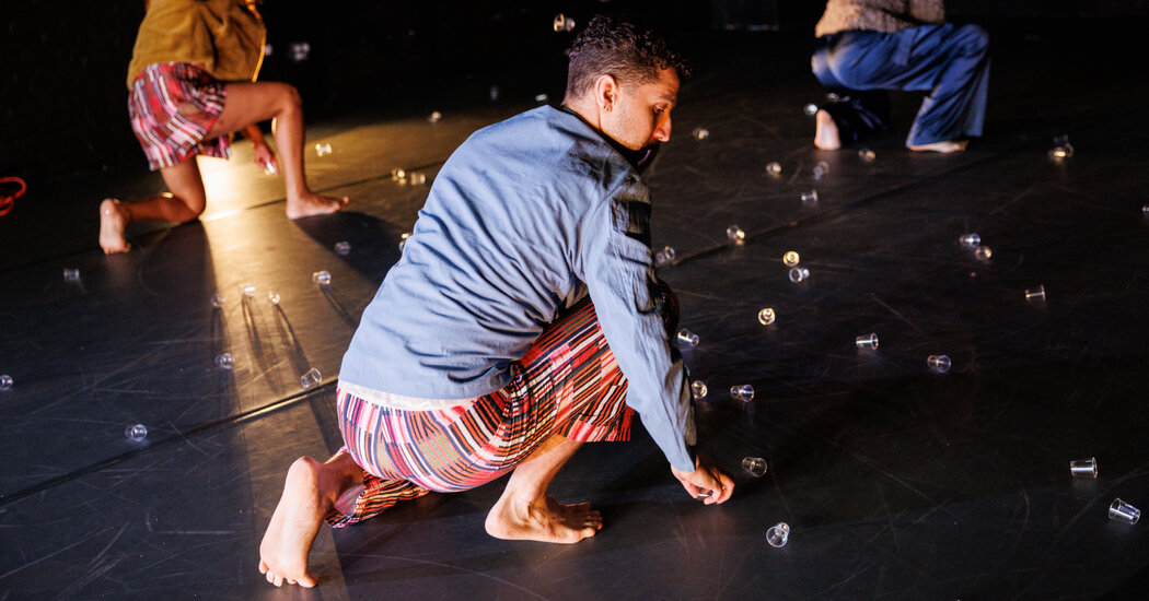 Review: In ‘Six Quiet Dogs,’ Ordinary Sound Gives Way to Poetry