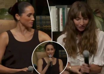 Watch Meghan Markle save the day for ‘nervous’ friend at bookstore event
