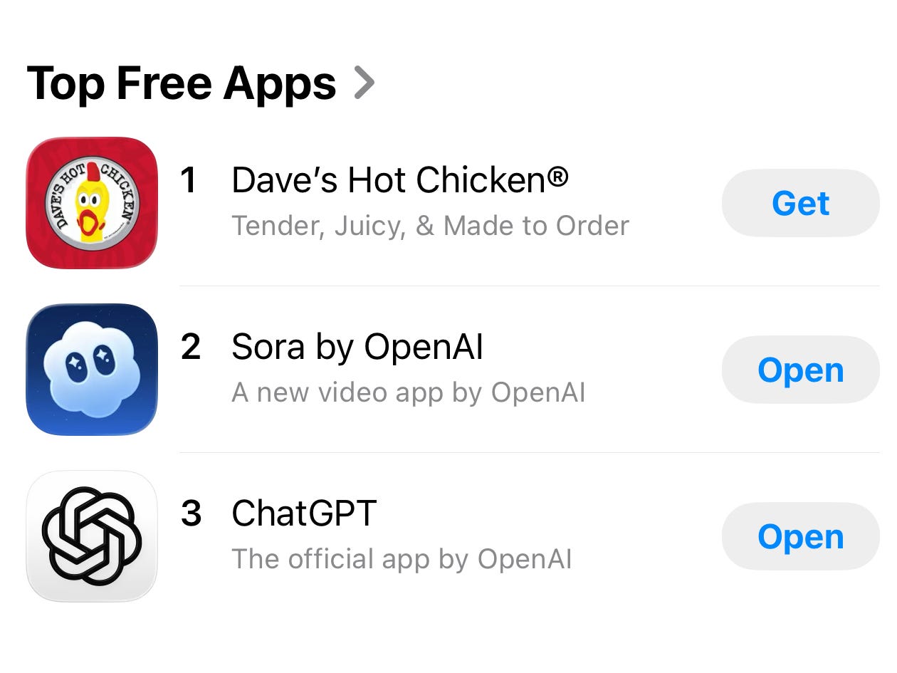 a screenshot of apple's app store rankings