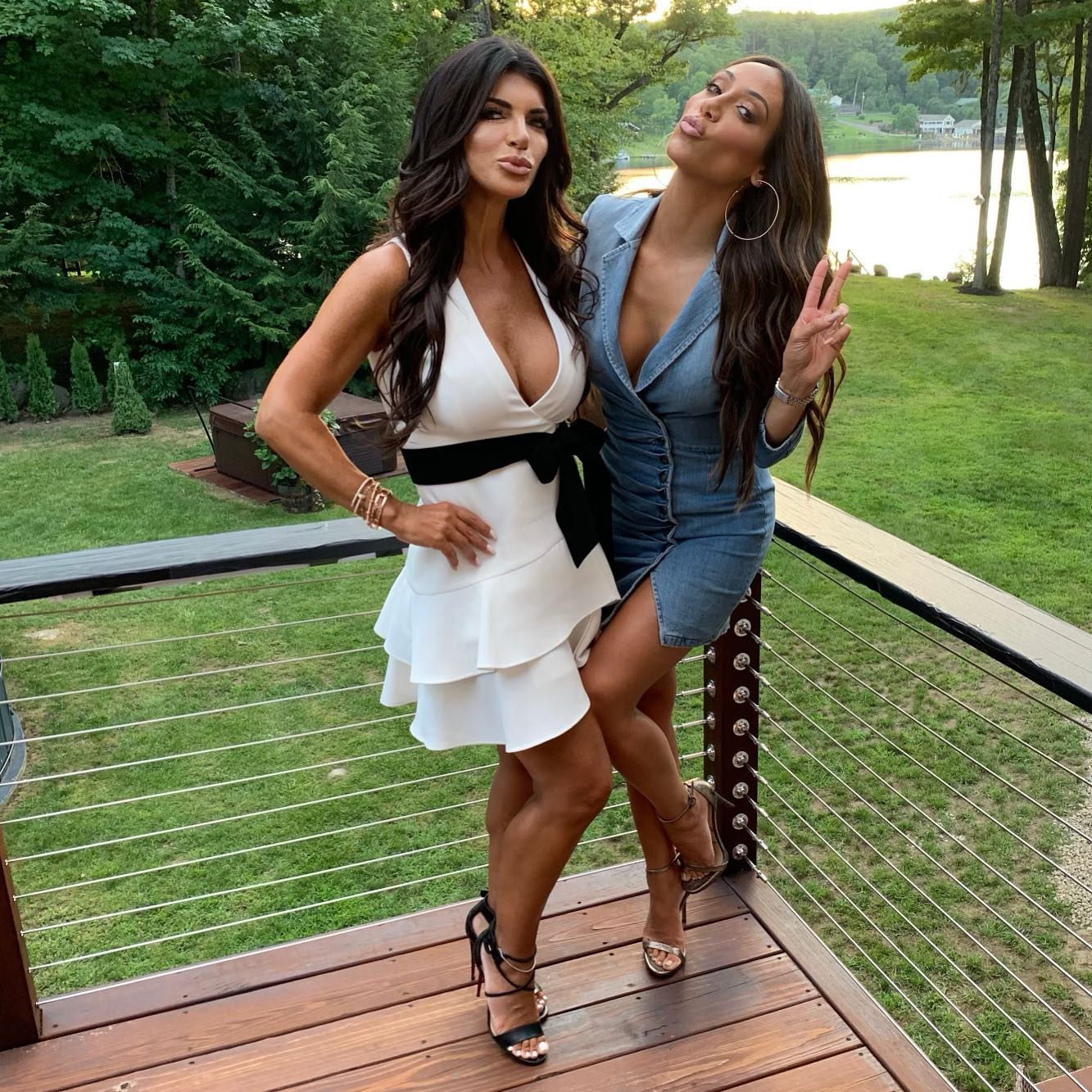 Teresa Giudice and Melissa Gorga