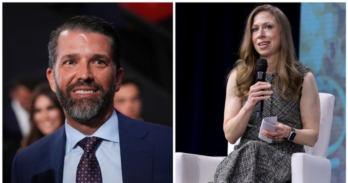 Don Jr. Tries to Dunk on Chelsea Clinton Over East Wing Teardown