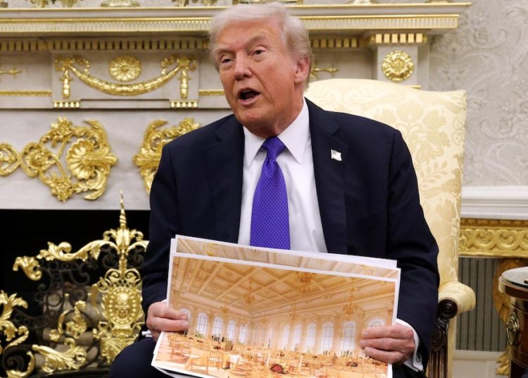 Trump, 79, Plans to Name White House Ballroom After Himself