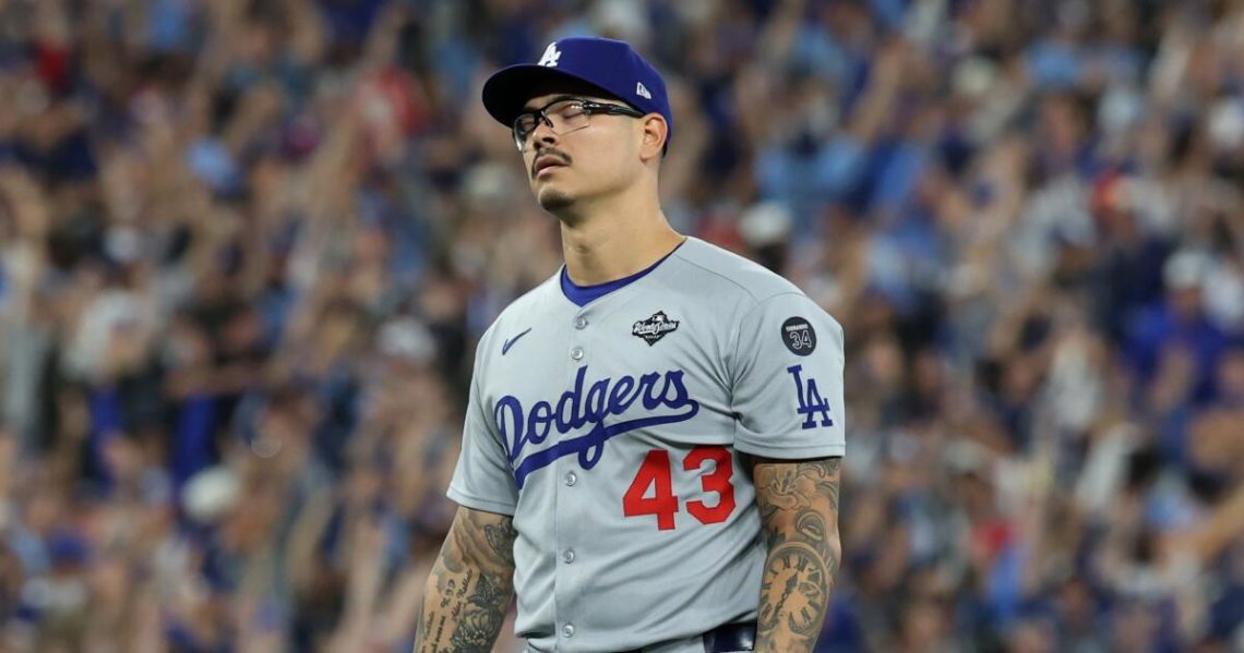 ‘Guys kind of felt the velocity a little bit more.’ Was rust a factor in Dodgers’ loss?