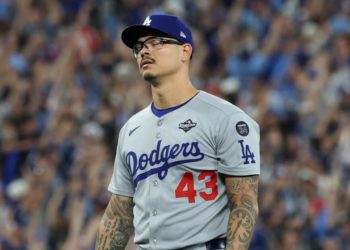 ‘Guys kind of felt the velocity a little bit more.’ Was rust a factor in Dodgers’ loss?