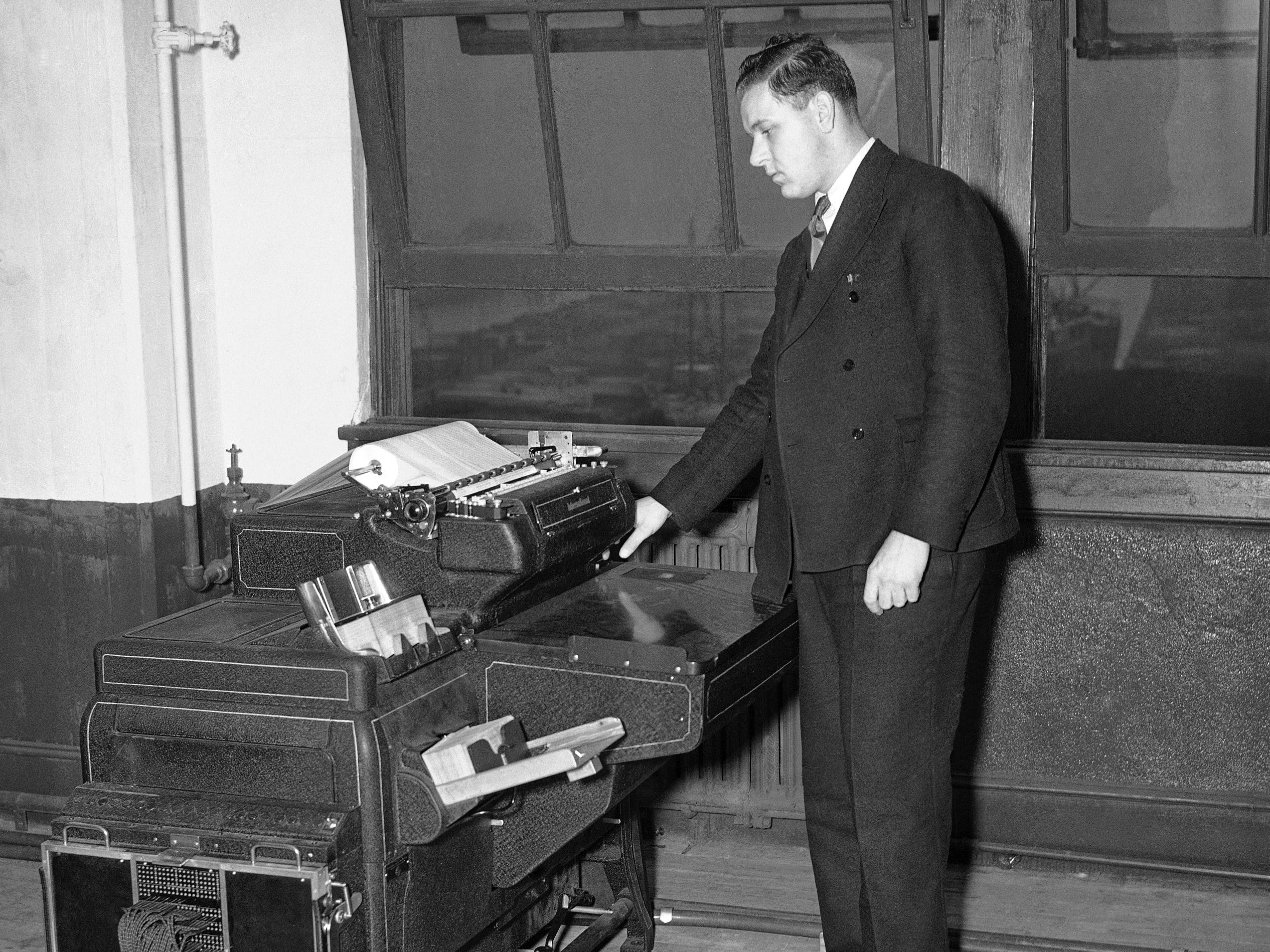 record keeping machine