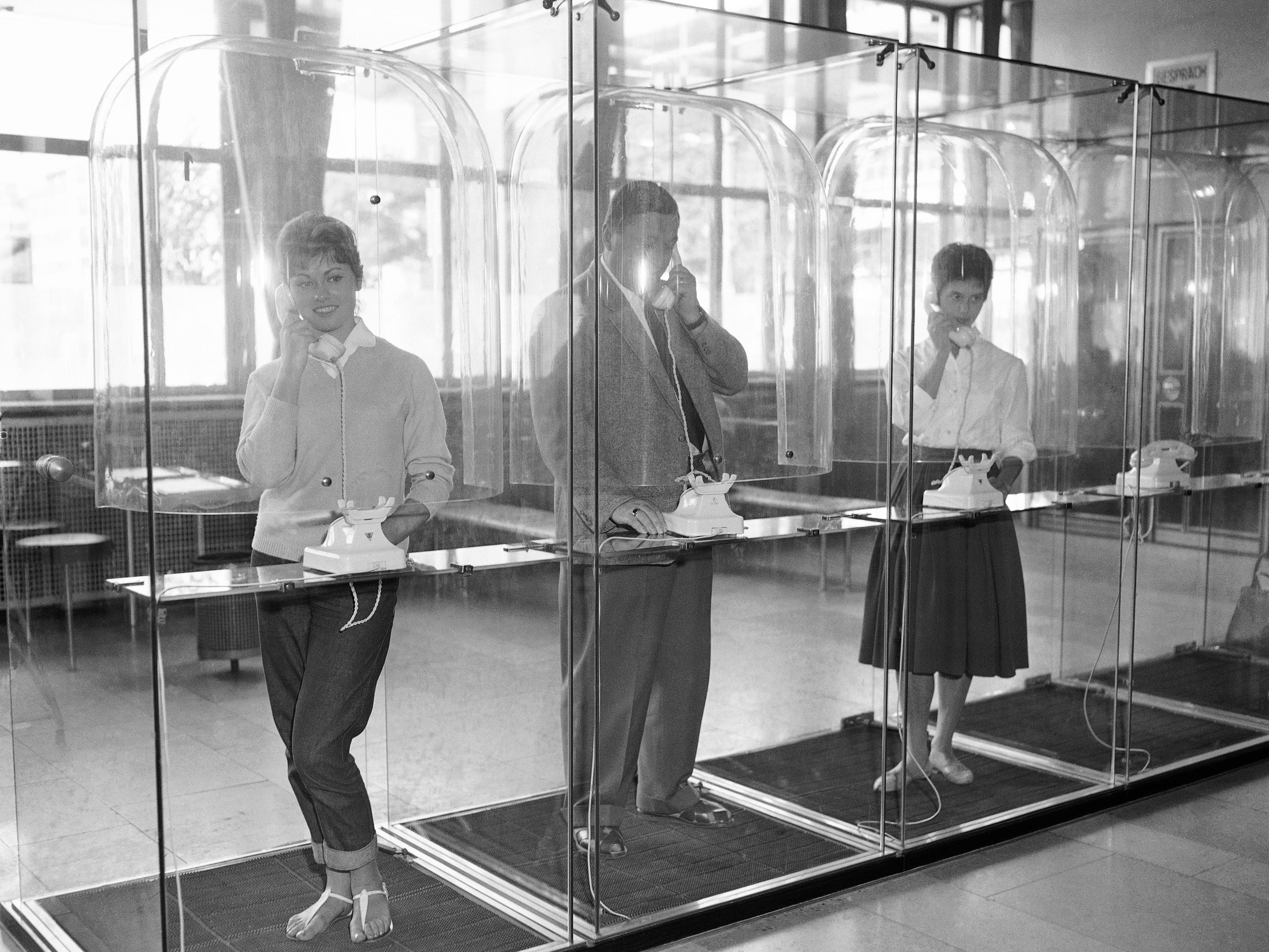 transparent photo booths