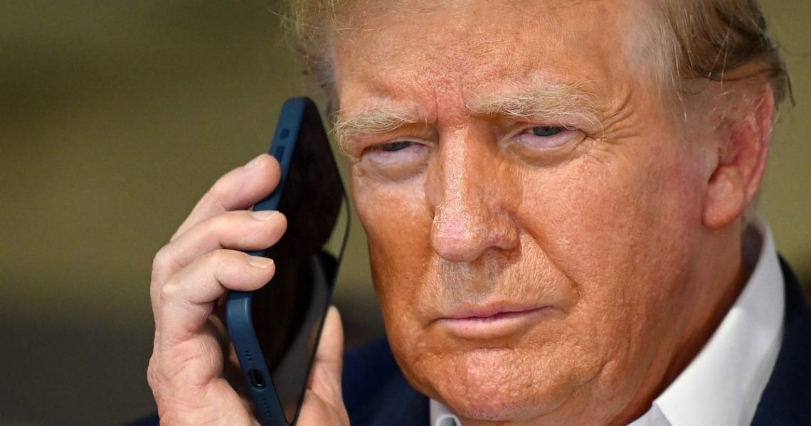 Trump, 79, Bizarrely Claims World Leader Has No Phone