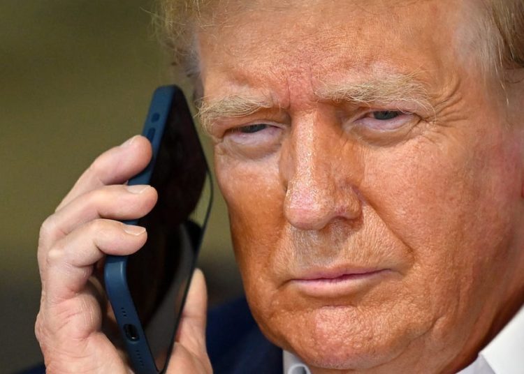 Trump, 79, Bizarrely Claims World Leader Has No Phone