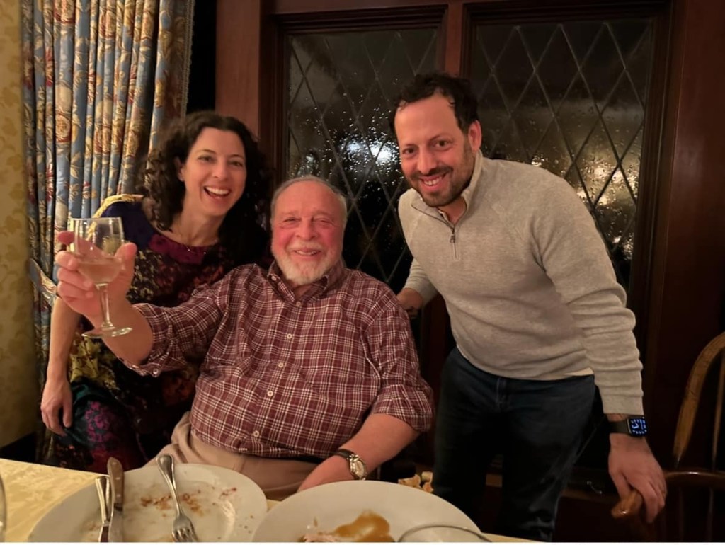 demille with his two older children lauren and alex