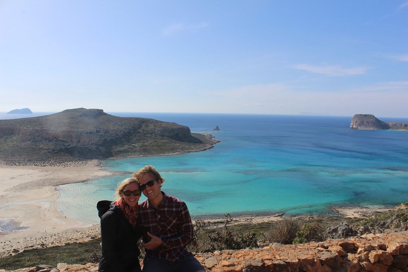 Couple in Greece