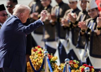 Trump, 79, Busts Out Wild Dance Moves After 24-Hour Flight