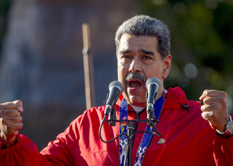 Venezuela’s Maduro says the US is ‘fabricating’ a war against him