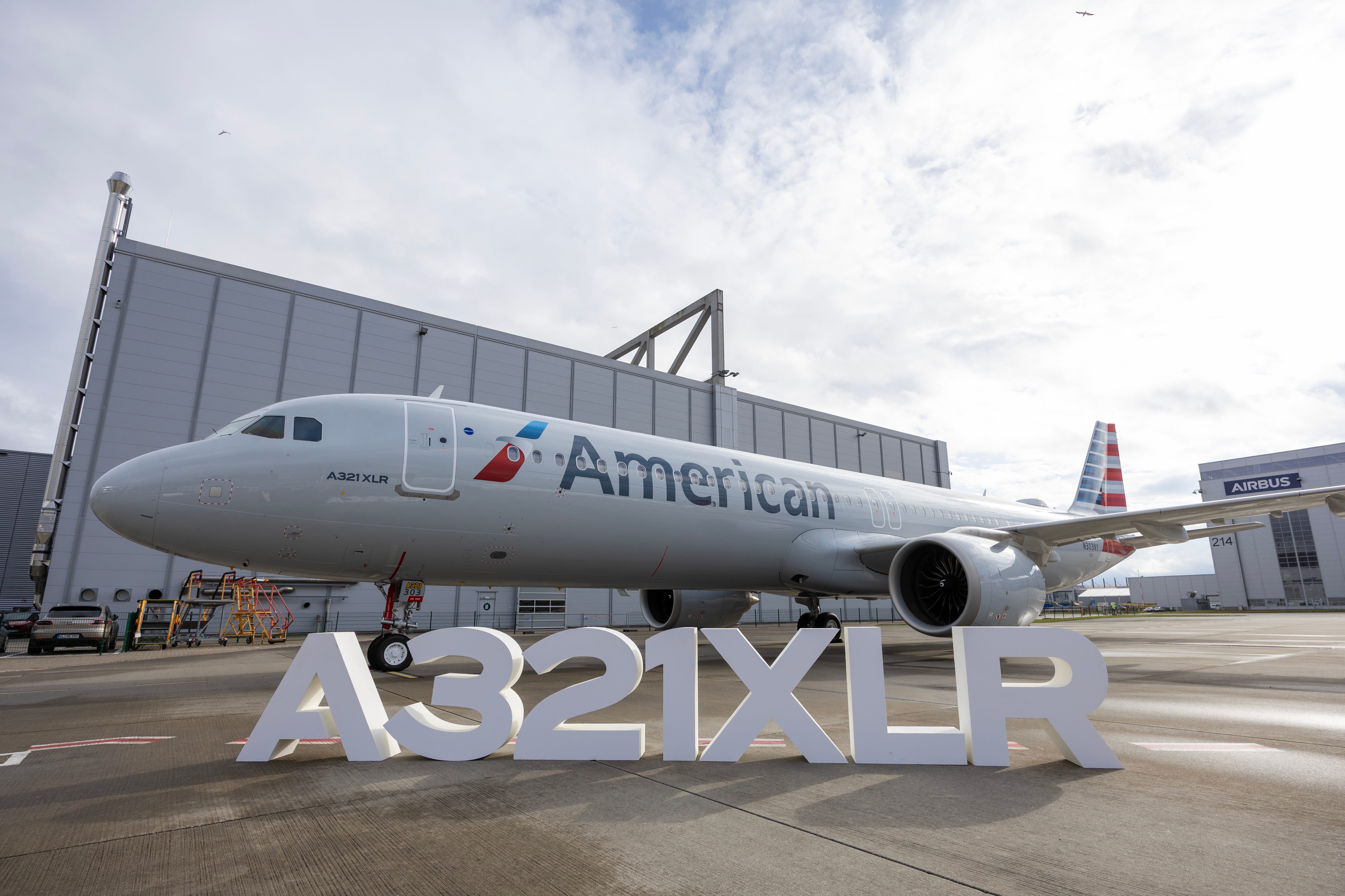 American's A321XLR.