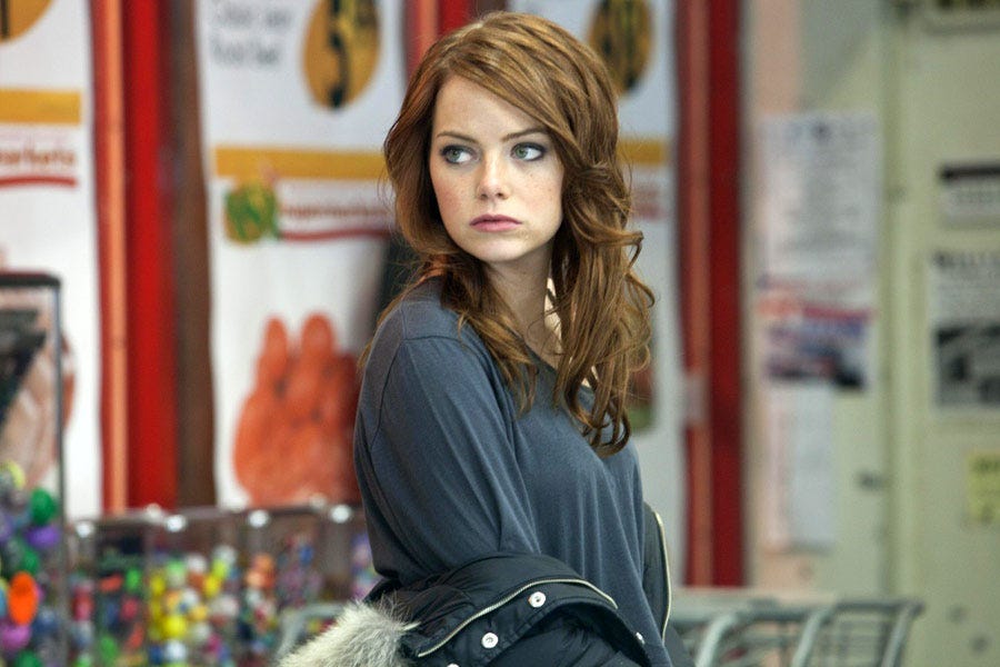 emma stone in movie 43