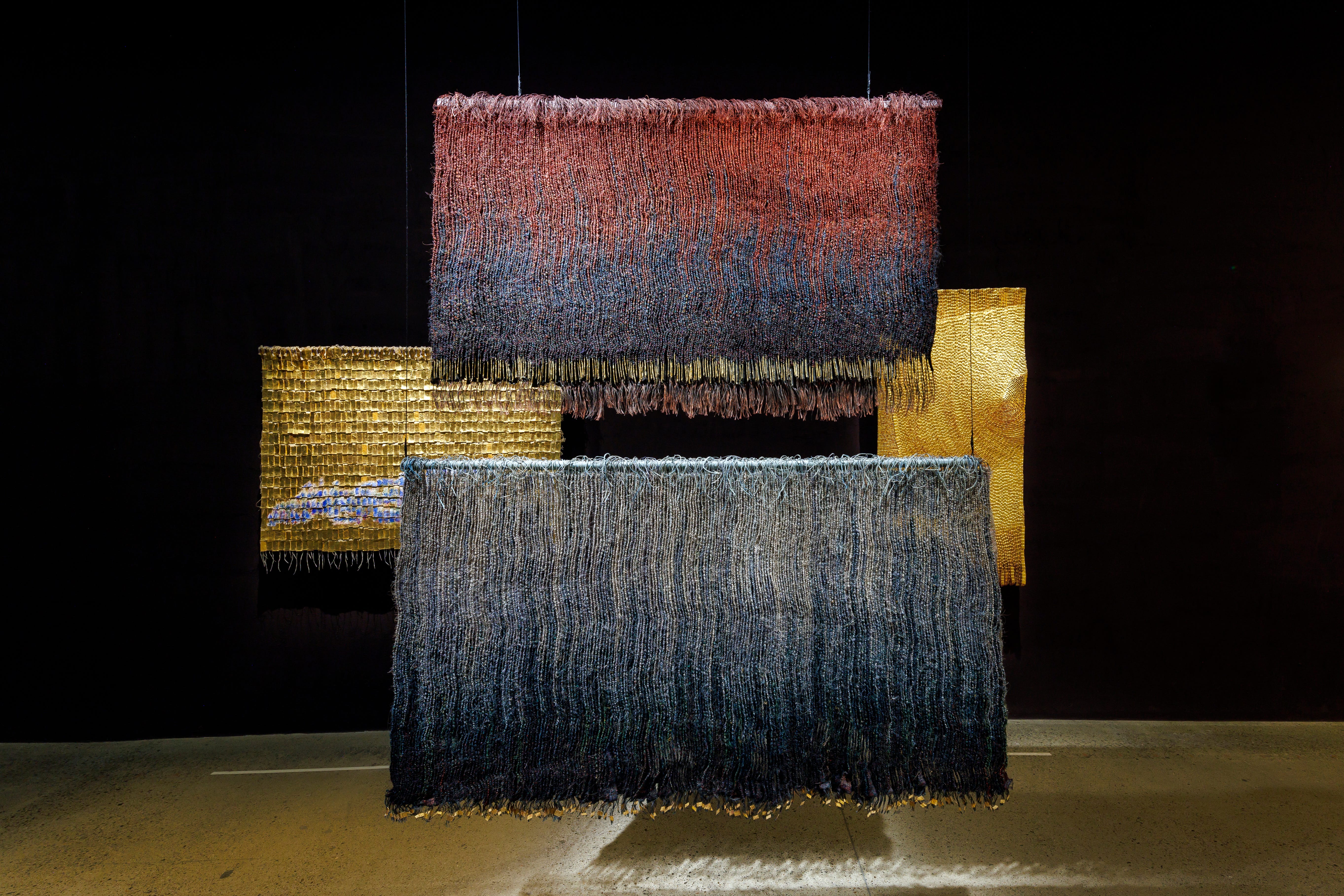 Olga de Amaral's work in Paris