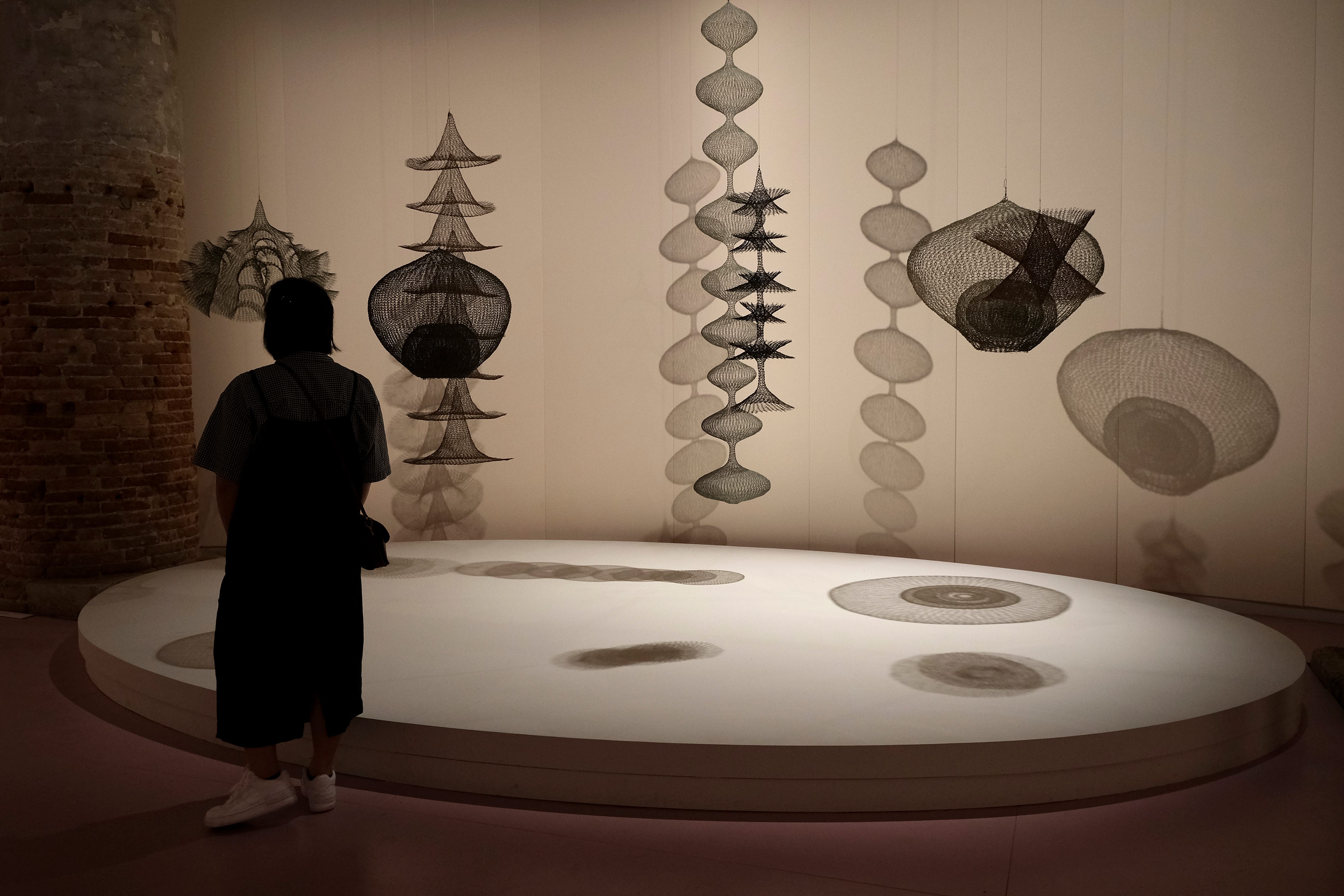 Ruth Asawa sculptures