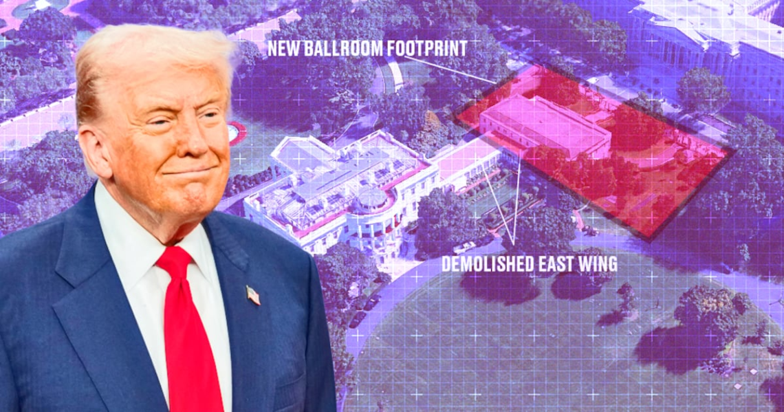 Bizarre Flaws Emerge in Trump’s New White House Design