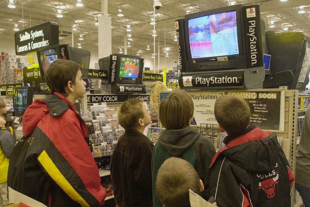 PS2 kiosk